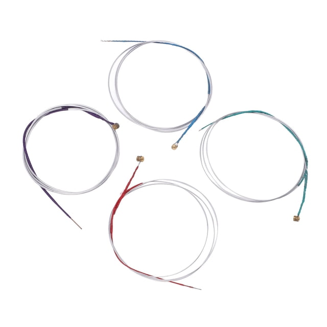 4 Pcs Viola Strings Set Metal Durable Viola Strings Replacement For 4/4 Viola Musical Instrument Accessories