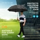 thumbnail image 4 of Paraguas de golf Gonex extra grande, 157 cm, apertura automática, negro, 4 of 8