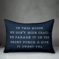thumbnail image 2 of Creative Products Parade Crazy Navy 14x20 Indoor / Outdoor Pillow, 2 of 2