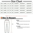 thumbnail image 3 of Jophufed Fashion Men's Pants Pocket Zipper Buttons Solid Leisure Time Tooling Shorts Cargo Pants, 3 of 4