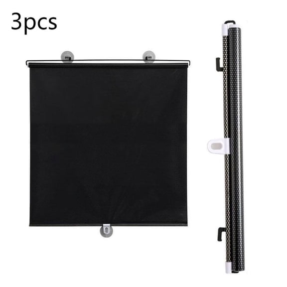 No punching suction cup retractable sunshades office sunshade roller blinds