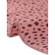 thumbnail image 5 of INSPIRAR CHIC Mono de verano casual sin mangas con tirantes, escote en V, cintura con lazo, pierna ancha y abertura XL en rosa oscuro, 5 of 6