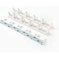 thumbnail image 2 of czcpp-Spice Clip Strips For Cabinet Doors - Organizer for Spices - Spice Rack Holds15 Spice Jars - 3M Adhesive Gripper Clip Strips In White For Pantry 15 Ct, 2 of 4