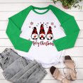 thumbnail image 4 of RKSTN Chandail en Molleton pour Femmes Noël Col Rond Père Noël Imprimé Chandail en Molleton Manches Longues Pactchwork Blouse Régulière, 4 of 5