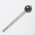 thumbnail image 5 of Peace Symbol Vintage Silver Lace-Edged Bookmark: a Gift for Readers and Book Lovers, 5 of 5