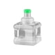 thumbnail image 2 of Dispensador de agua Botella de agua Contenedor de almacenamiento de agua Jarra de un galón Agua mineral 5L Cuadrado, 2 of 9