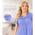 thumbnail image 3 of Pyjama à Manches Courtes pour Femmes, Violet Victoire, 3 of 5