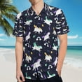 thumbnail image 5 of High Quality Hawaiian Shirts for Men Short Sleeve Aloha Beach Shirt Floral Summer Casual Button Down Shirts Blouses RCGTCS, 5 of 7