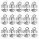 thumbnail image 1 of 50Pcs Retro Box Hasp Latch Antique Jewelry Case Lock for Handyman DIY Enthusiasts, 1 of 3