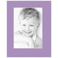 thumbnail image 2 of ArtToFrames 11x14" Lavender Mist Custom Mat for Picture Frame with Opening for 7x10" Photos. Mat Only, Frame Not Included (MAT-177), 2 of 5
