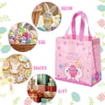 thumbnail image 5 of Lumikrypt 12 Pack Easter Bags with Handles, Large Easter Bags Reusable Non-Woven, Bunny Egg Gift Tote Bags with Handles for Easter Party Egg Hunts, 5 of 7