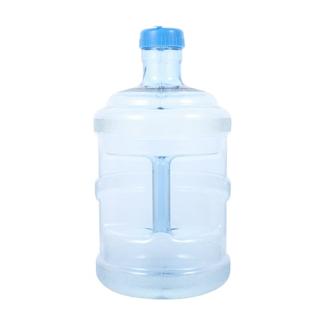 FELTECHELECTR Botella de agua mineral de 5 litros, portátil, con asa, ideal para llevar en coche (5 L)