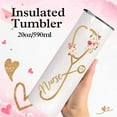 thumbnail image 3 of Mimi Tumbler With Lid and Straw, 20 oz Stainless Steel Insulated Tumbler, Best Mimi Ever Gift for Birthday/Mother''s Day/Christmas, 3 of 6
