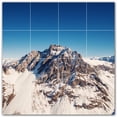 thumbnail image 1 of Picture-Tiles.com: Mountains Ceramic Tile Wall Mural WAL500876-44L. 32"W x 32"H using (16) 8" x 8" Ceramic Tiles-Satin Finish, 1 of 3