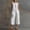 White, variant on Morttic Women's Minimalist Button Pocket Jumpsuit – Sleeveless Round Neck, Capri Wide Leg, Loose Bohemian Casual One Piece White,S