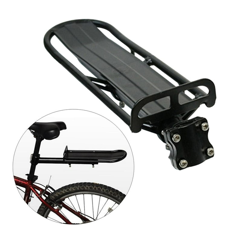 Bike Rear Rack Seat Post Mount Cycling Mountain Bike Luggage Outdoor Carrier kg Capacity Mountain Road Equipment