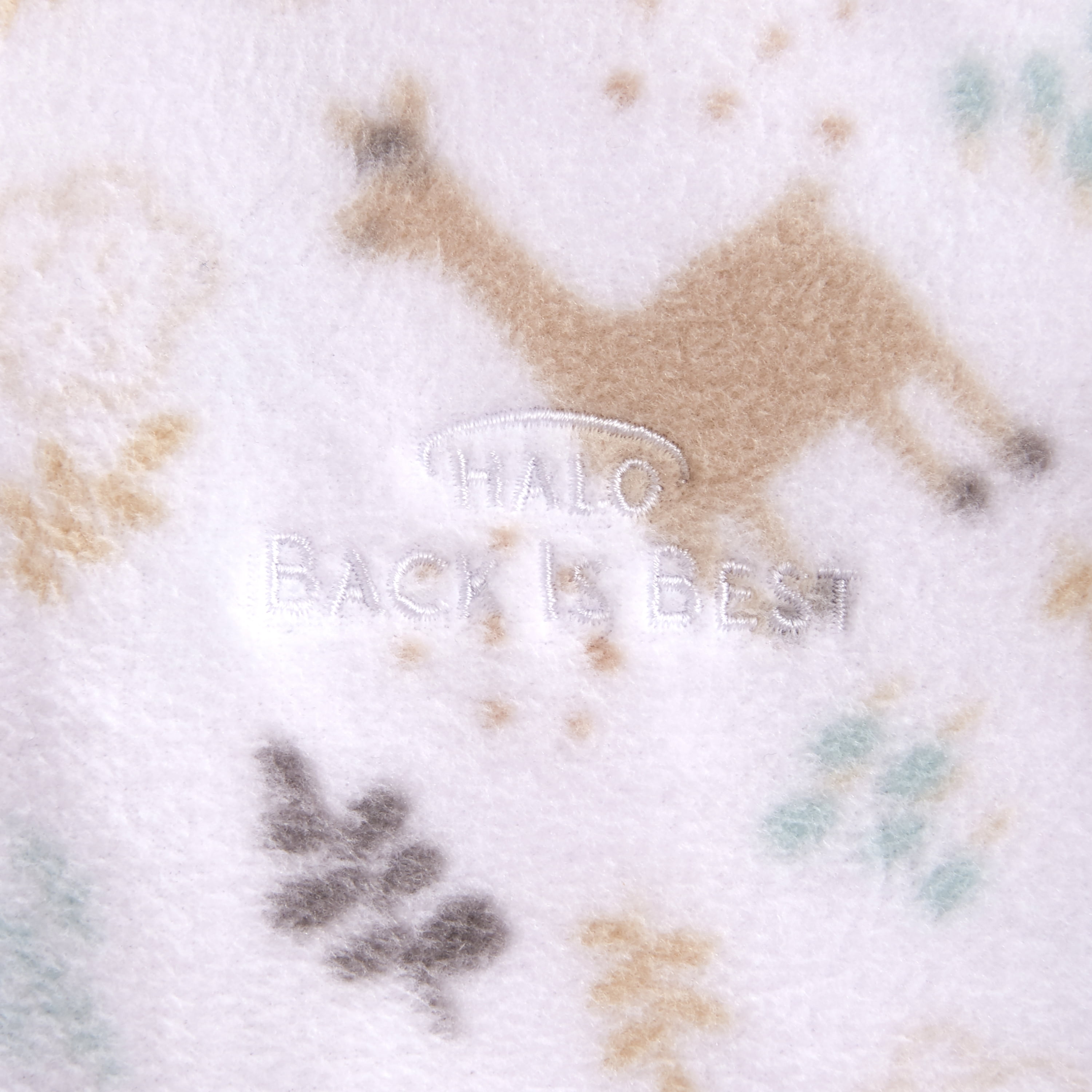 New HALO SleepSack Wearable Blanket Llama Sand, Microfleece, Medium