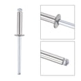 thumbnail image 3 of Uxcell 4mm Diameter 16mm  Length 304 Stainless Steel Blind Rivets 50 Pack, 3 of 4