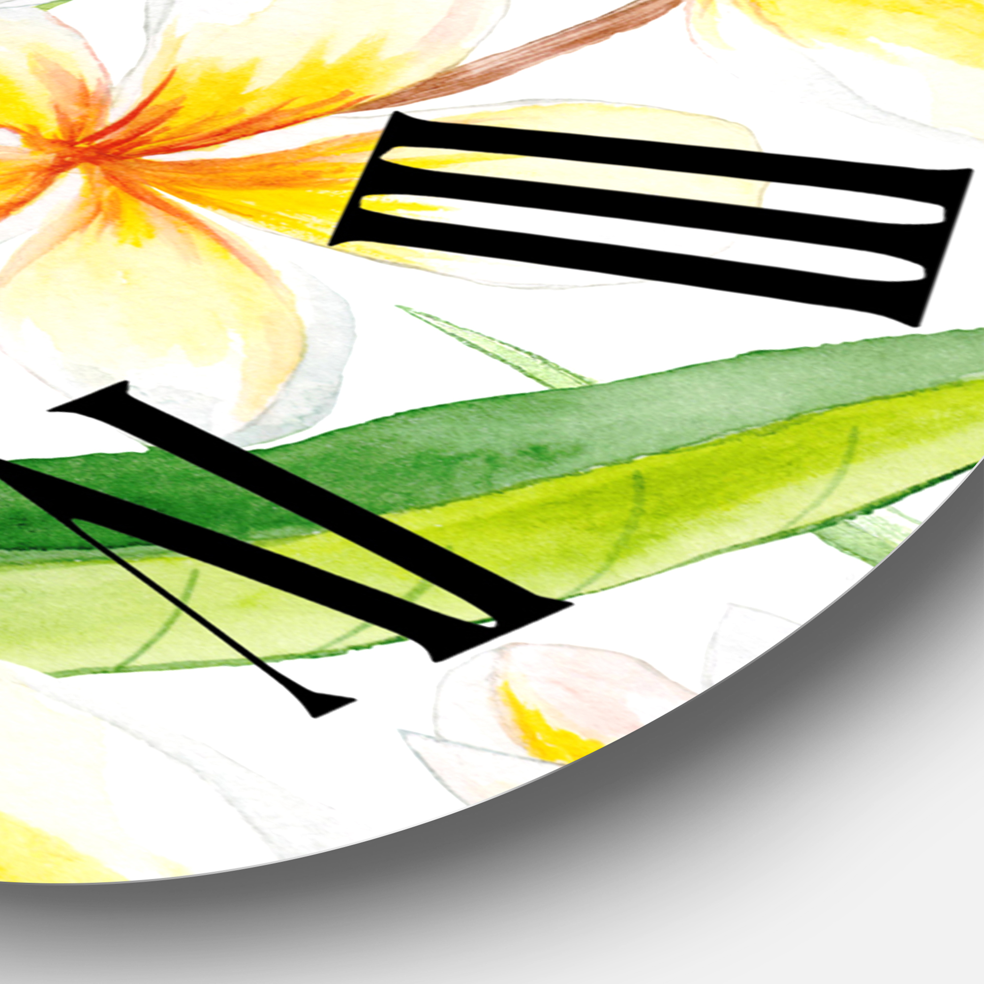 Designart 1 in Quartz Traditional Wall Clock