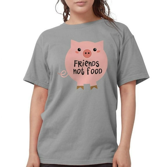 CafePress - Friends Not Food T Shirt - Womens Comfort Colors® Shirt