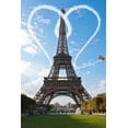 thumbnail image 2 of Eiffel Tower Wall Mural by Wallmonkeys Peel and Stick Graphic (36 in H x 24 in W) WM317419, 2 of 4