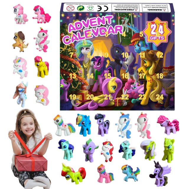 Christmas Vacation Advent Calendar 2024, Doll Calendar Contains 24 Gifts, Horror Figures Advent Calendar, Countdown Calendar With Surprise Toys