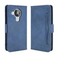 thumbnail image 1 of Case for Nokia 7.3 Cover Adjustable Detachable Card Holder Magnetic closure Leather Wallet Case - Blue, 1 of 5