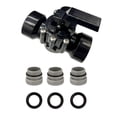 thumbnail image 1 of koolsoo 3 Way Diverter Valve Replacement Slip Valve for Garden Pond Pool Accessories Black, 1 of 9