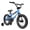 Blue, variant on XJD BMX Style Kids Bike for 2-8 Years Old Boys Girls Toddlers 12 14 16 Inches Bicycle with Training Wheels Coaster Brake