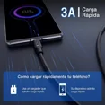 thumbnail image 3 of Cable Tipo C A Tipo C Usb Carga Rápida 1hora, 3 of 7