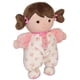 thumbnail image 4 of Baby Starters Plush Baby Doll with Rattle, Brunette Olivia, Pink, 9 inch, 4 of 4