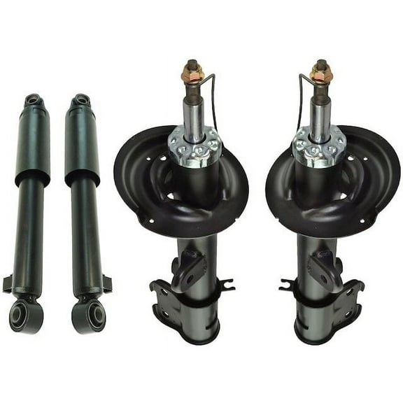 Front and Rear Suspension Strut and Shock Absorber Assembly Kit 4 Piece - Compatible with 2011 - 2013 Kia Sorento 2012
