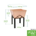 thumbnail image 2 of Achla FBC-50-11C Marion I Planter with Flower Box, Copper Plated, 2 of 2