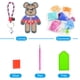 thumbnail image 3 of Cuadros Decorativos Llavero de mosaico de diamantes DIYllavero de taladro de punto de oso de cristal para colgante de bolso de niña Ndcxsfigh Nuevos Originales, 3 of 3