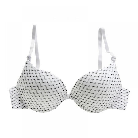 

Wuffmeow Fashion Female Bra Spring Summer Seamless Sexy Front Button Bra Girls s Push Up Lingerie Underwear Buckle Female Small Chest Bra