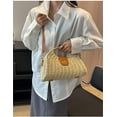 thumbnail image 4 of Kukuzhu Straw Handbags Women Summer Beach Tote Bag Hand Purse Vintage Wicker Woven Basket Boho Rattan Clutch Crossbody Shoulder Bag, 4 of 7
