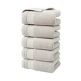 thumbnail image 2 of Clearance! PALIFEUR 5 Piece Bath Towels for Bathroom Gym Kitchen, Solid Color Kitchen Towels Cotton Thick Soft Absorbent Wash Cloths Towels 12x29 inch, 2 of 7