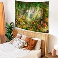 thumbnail image 2 of DaShan Fantasy Forest Tapestry Wall Hanging,Enchanted Mushroom Tapestries for Kids Girl Bedroom Living Room Dorm Decor,60"Wx50"L, 2 of 6