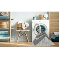 thumbnail image 2 of Ahgly Company Machine Washable Indoor Rectangle Transitional Gainsboro Gray Area Rugs, 6' x 9', 2 of 7