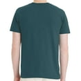 thumbnail image 4 of Hanes Short Sleeve T-Shirt - Jade Pine Heather, Men Crewneck Comfortable Classic Fit Tee, 3XL, 4 of 5