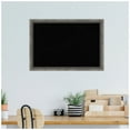 thumbnail image 6 of Amanti Art Black Cork Board Wood Framed Burnished Concrete Narrow Bulletin Board 26 in. x 18 in., 6 of 7