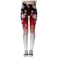 thumbnail image 3 of LEEy-world Leggings for Women Christmas Women Custom Christmas Printed Pants Custom Leggings for Leggings Running Christmas Santa Pants Women Red,S, 3 of 4