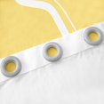 thumbnail image 3 of Erosebridal Yellow Bowknot Curtains for Living Room, Initial Letter H 30%-50% Blackout Curtains Set of 2 (38x45), Cartoon Monogrammed Curtains and Drapes (38x45), Window Curtains Bedroom Decorative, 3 of 6
