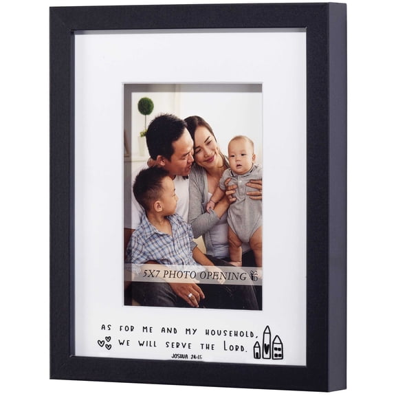 Dicksons Me and My House Praise the Lord 9 x 11 MDF Wall and Table Top Frame