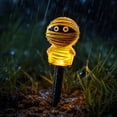 thumbnail image 5 of Halloween Solar Garden Lights 6 Pack Pumpkin Ghost Mummy Maple Leaf Waterproof LED Yard Stakes Outdoor Decor, 5 of 7