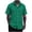 Army Green, variant on Men Textured Square Grid Short Sleeve Button-Down Shirt Spread Collar with Full Button Placket Lightweight Breathable for Casual and Vacation