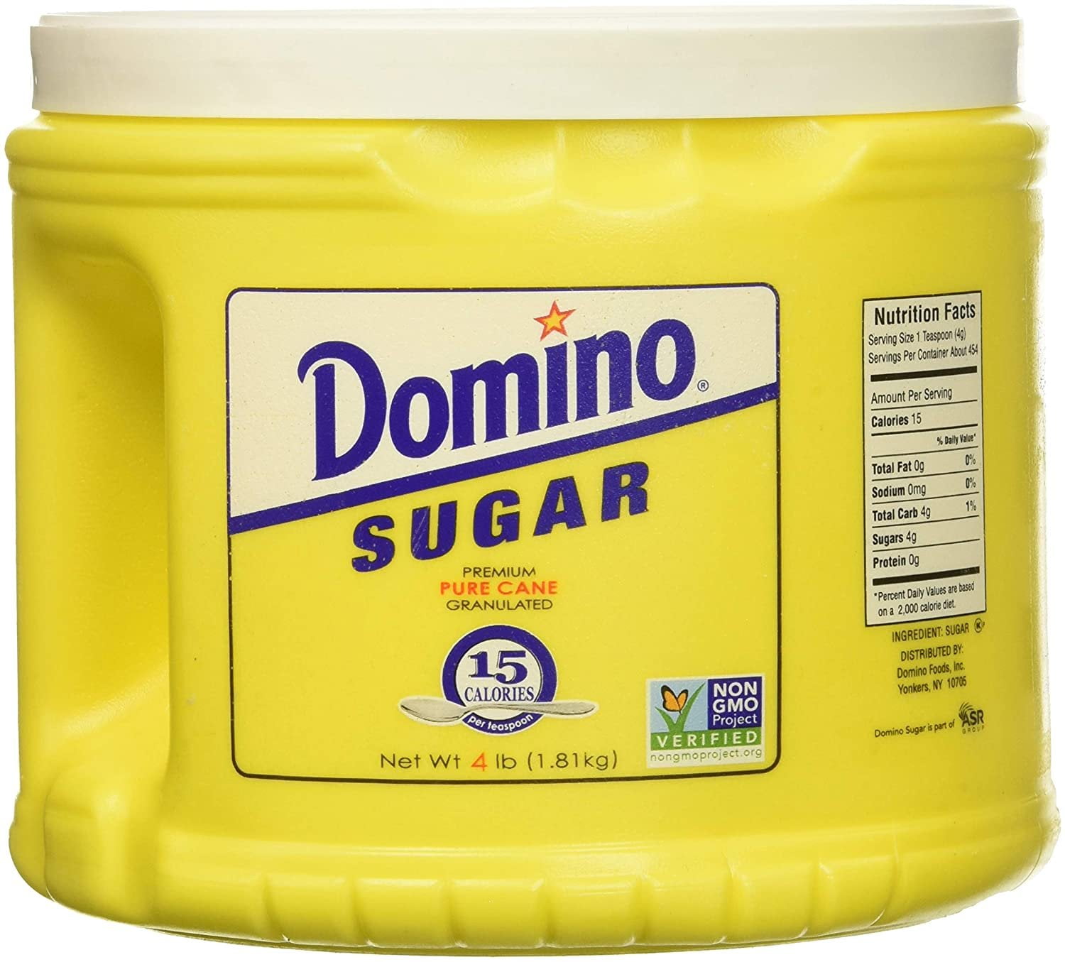 Domino Pure Cane Sugar 4lb (Pack of 2)