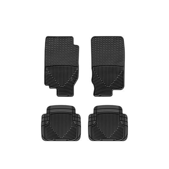 WeatherTech All-Weather Floor Mats compatible with Explorer Sport Trac, Mountaineer - 1st & 2nd Row, Black