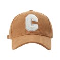 thumbnail image 1 of Maytalsory Ladies Letter C Snap-back Hat Comfortable And Breathable Adjustable Cap Sun Protection Light-weight khaki, 1 of 6