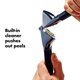 thumbnail image 4 of Exprimidor de ajo OXO Good Grips, resistente, de zinc fundido a presión, negro, 4 of 6